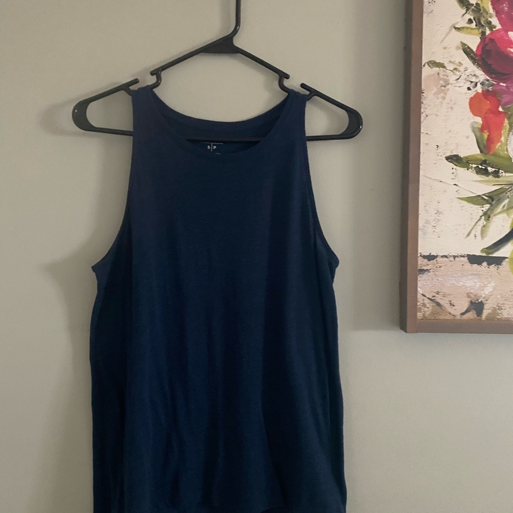 Old Navy Dark Blue Tank Top